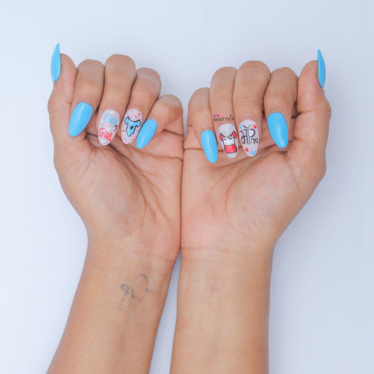 Baby Outfit Press On Nails