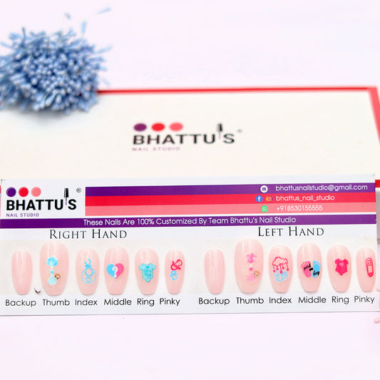 Baby Stuffs Press On Nails