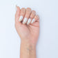 Glitter with Copper Glitter Ombre Press On Nails