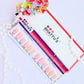 Multi Colour French Press On Nails