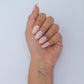 Pink Sugar Dust Press On Nails