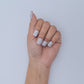 Pearl Effect Press On Nails