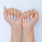 Pearl Effect Press On Nails