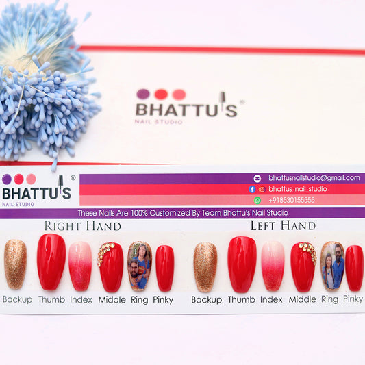 Photo Press On Nails